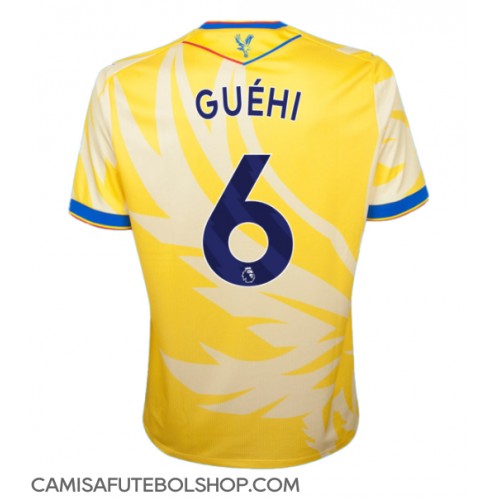 Camisa de time de futebol Crystal Palace Marc Guehi #6 Replicas 2º Equipamento 2024-25 Manga Curta